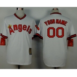 Youth LA Angels Of Anaheim Customized 1965 Turn Back The Clock White Jersey