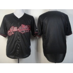 Kids' Cleveland Indians Customized 2012 Black Fashion Jersey