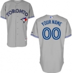 Kids' Toronto Blue Jays Customized Gray Jersey