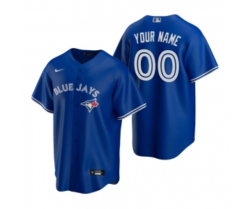 Men's Toronto Blue Jays Custom Nike Royal Stitched MLB Cool Base Jersey