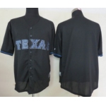 Kids' Texas Rangers Customized 2012 Black Fashion Jersey