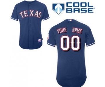 Kids' Texas Rangers Customized Blue Jersey