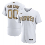 Men's San Diego Padres Active Player Custom White 2022 All-Star Flex Base Stitched MLB Jersey