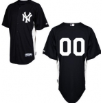Men's New York Yankees Customized Black BP Jersey