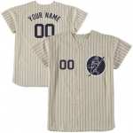 Yankees Cream Men's Customized New Design Jersey