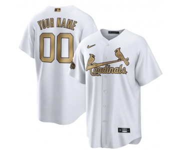 Men's St. Louis Cardinals Active Player Custom 2022 All-Star Cool Base White Stitched Baseball Jersey