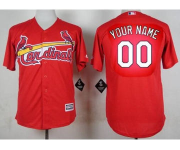 Youth St. Louis Cardinals Customized 2015 Red Jersey