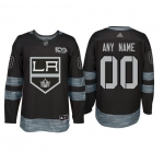 Adidas Los Angeles Kings Black 1917-2017 100th Anniversary Stitched NHL Custom Jersey