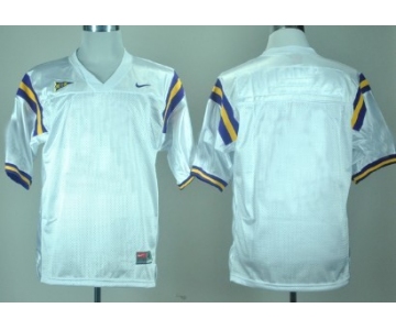 Kids' LSU Tigers Customized White Jersey