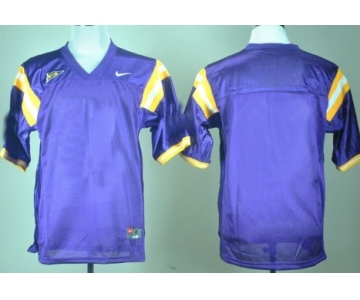 Men's LSU Tigers Customized Purple Jersey