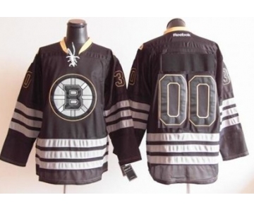 Boston Bruins Mens Customized 2012 Black Ice Jersey