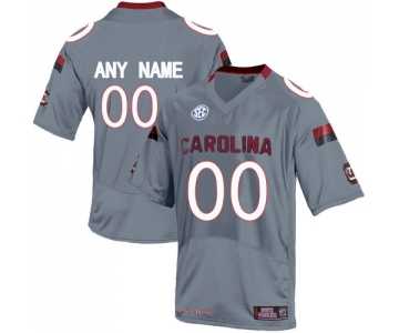 South Carolina Gamecocks Grey Men's Customized College Jersey