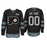 Adidas Philadelphia Flyers Black 1917-2017 100th Anniversary Stitched NHL Custom Jersey