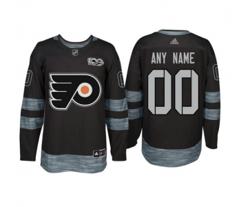 Adidas Philadelphia Flyers Black 1917-2017 100th Anniversary Stitched NHL Custom Jersey