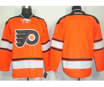 Philadelphia Flyers Mens Customized 2012 Orange Winter Classic Jersey