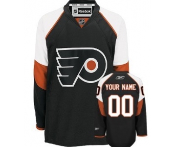 Philadelphia Flyers Mens Customized Black Jersey