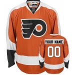 Philadelphia Flyers Mens Customized Orange Jersey