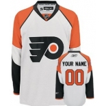 Philadelphia Flyers Mens Customized White Jersey