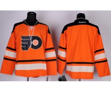 Philadelphia Flyers Youths Customized 2012 Orange Winter Classic Jersey