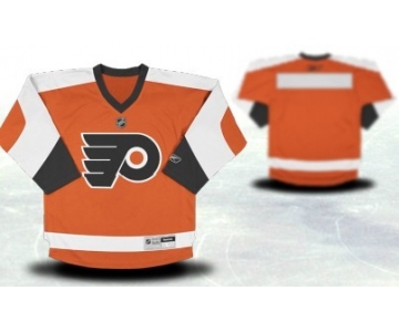 Philadelphia Flyers Youths Customized Orange Jersey