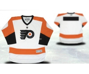 Philadelphia Flyers Youths Customized White Jersey