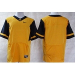 Kids' West Virginia Mountaineers Blank 2013 Yellow Elite Jersey