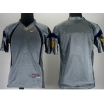 Kids' West Virginia Mountaineers Customized Gray Jersey