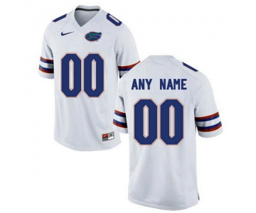 Florida Gators White Men's Customized College Jersey