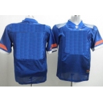 Men's Florida Gators Customized Blue Pro Combat Jersey