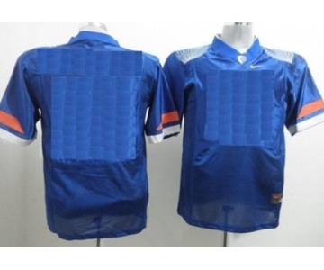 Men's Florida Gators Customized Blue Pro Combat Jersey