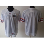 Men's Florida Gators Customized White Jersey