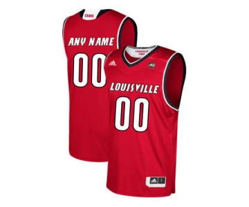 Louisville Cardinals Customized Red College Basketball Jersey