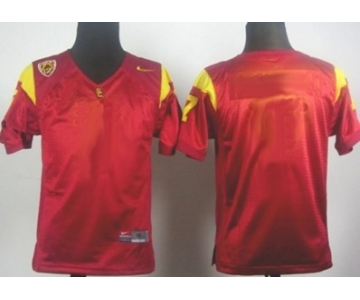 Kids' USC Trojans Customized Red Jersey