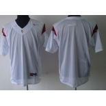 Kids' USC Trojans Customized White Jersey