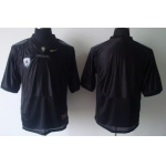 Men's Oregon Ducks Customized Black Pro Combat Jersey