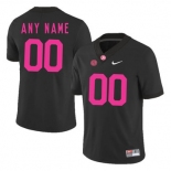 Alabama Crimson Tide Black Customized 2017 Breast Cancer Awareness College Football Jersey