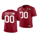 Men's Alabama Crimson Tide ACTIVE PLAYER Custom 2022 Patch Red College Football Stitched Jersey