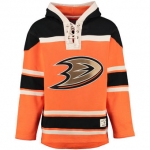 Ducks Orange Men's Customized Hooded Sweatshirt