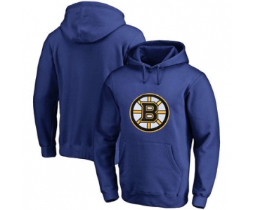 Boston Bruins Blue Men's Customized All Stitched Pullover Hoodie