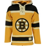 Bruins Yellow Men's Customized Hooded Sweatshirt