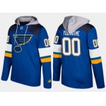 Adidas Blues Men's Customized Name And Number Blue Hoodie