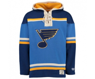 Blues Blue Men's Customized All Stitched Sweatshirt