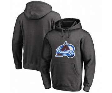 Colorado Avalanche Dark Gray Men's Customized All Stitched Pullover Hoodie