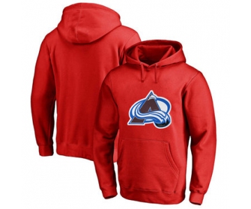 Colorado Avalanche Red Men's Customized All Stitched Pullover Hoodie