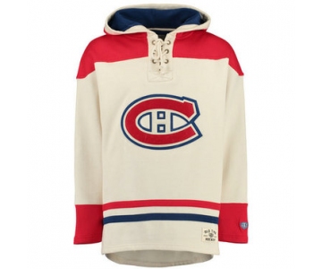 Canadiens Throwback Men's Customized All Stitched Sweatshirt