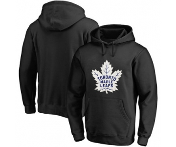 Toronto Maple Leafs Black Men's Customized All Stitched Pullover Hoodie