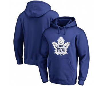 Toronto Maple Leafs Blue Men's Customized All Stitched Pullover Hoodie