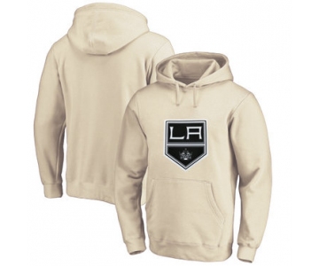 Los Angeles Kings Cream Men's Customized All Stitched Pullover Hoodie