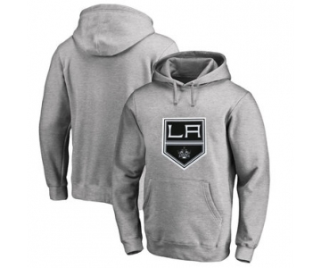 Los Angeles Kings Gray Men's Customized All Stitched Pullover Hoodie