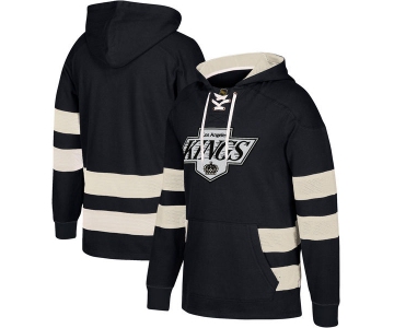 NHL Los Angeles Kings Black Men's Customized All Stitched Hooded Sweatshirt